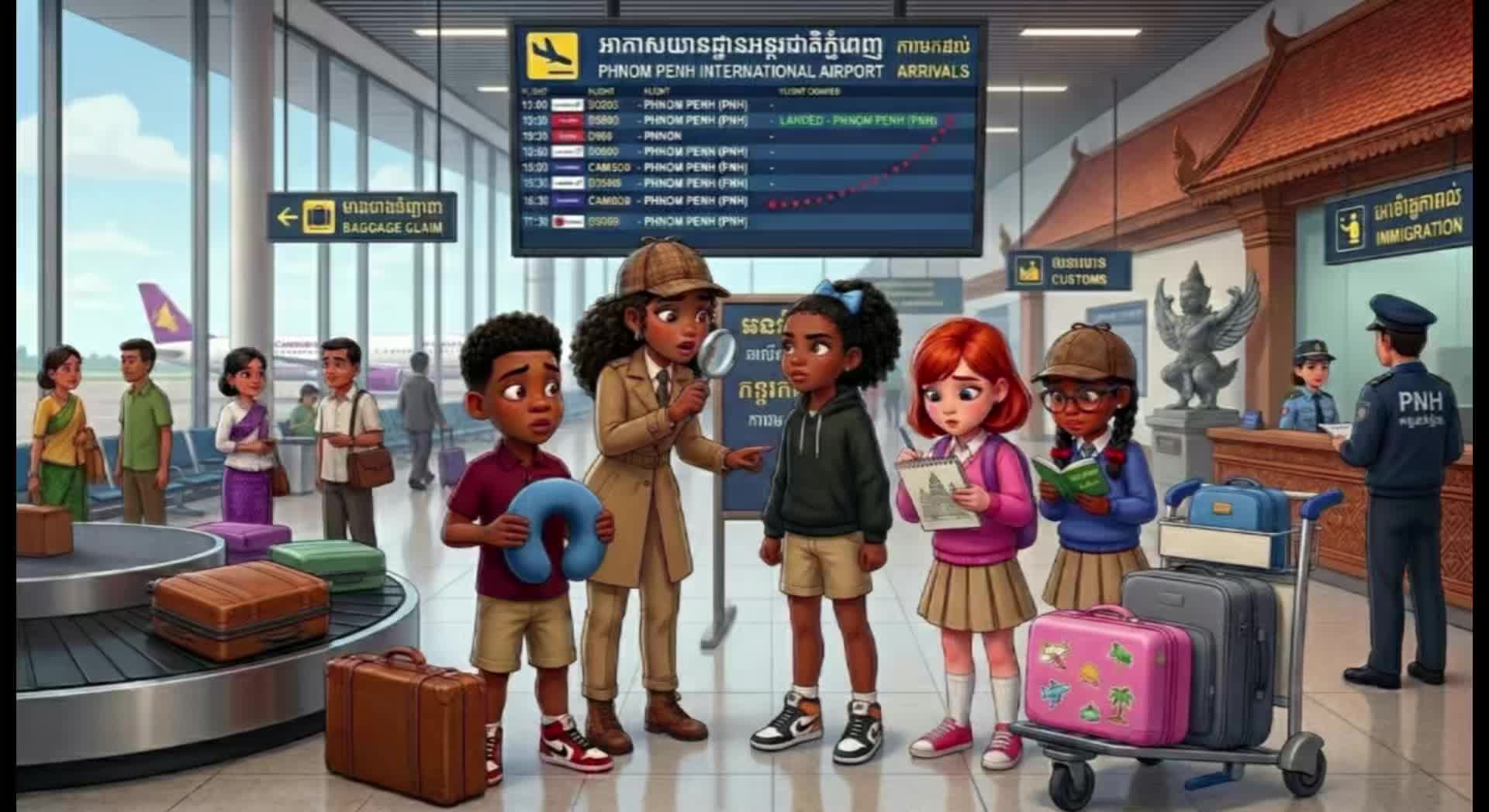 Tiny Detectives preview for the Cambodia detective moment.